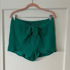 BB Dakota Teal High Waist Women's Shorts